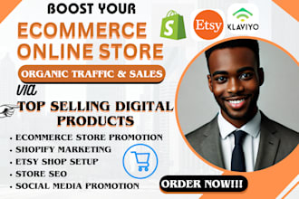 do hot selling digital product for shopify marketing, etsy shop promotion