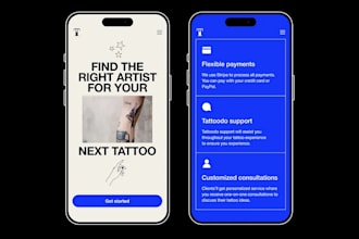 do tattoo scheduling app, tattoo artist finder app, spa app, inker ai, ar tattoo