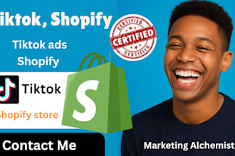 set up tiktok shop, run tiktok ads, tiktok promotion, shopify integration, SEO