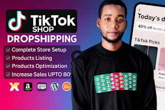 do tiktok shop product listing and manage setup tiktok shop