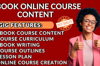 do ebook online course content ebook course curriculum ebook writing lesson plan