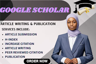 increase google scholar citation in top ranking journal by promoting articles