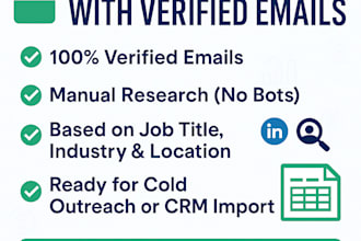 do targeted b2b lead generation with verified emails for your business