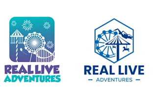 design unique clean professional tour travel adventure logo