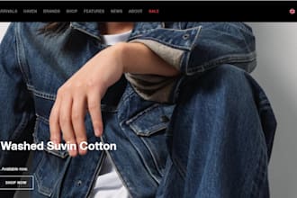 clothing website, shopify clothing store website, clothing brand website