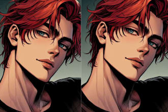 professional quality webtoon manga styles comic anime webcomic webtoon promotion