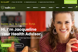build life coach landing page coaching website business coach consultant website