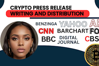 write crypto press release, do crypto press release distribution