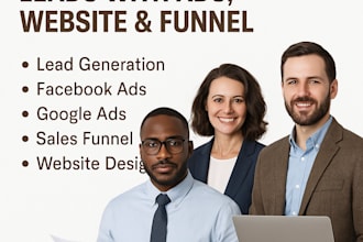 generate income tax lead tax website financial advisor tax prep social media ads