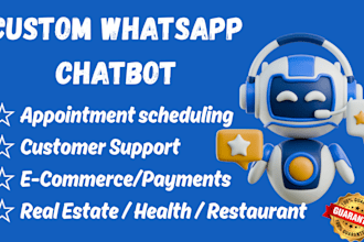 build custom whatsapp ai chatbot, n8n whatsapp automation for your business asap