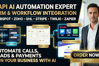 integrate vapi ai zapier hubspot zoho ghl stripe twilio slack automation