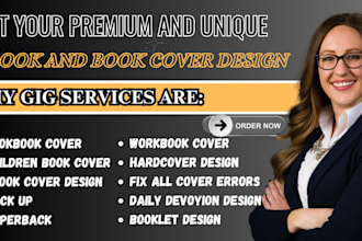 design eye catchy book cover design, amazon KDP cover, audiobook