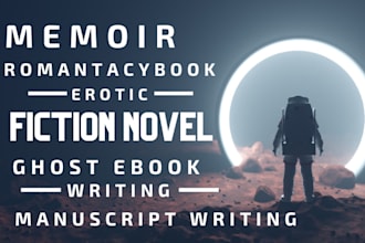 do manuscript writing rewrite fanfic romantasy horror fiction novel ebook writer