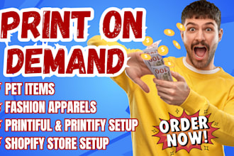 design pod for christian tshirt,art,babies,pet items with printiful or printify
