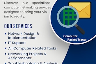 do cisco packet tracer and computer networking projects