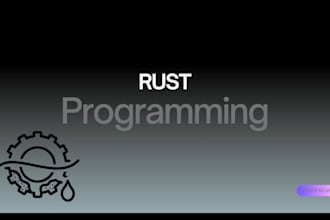 develop rust scripts do programming in rust javascript and python