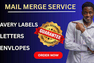 mail merge avery mailing labels lettersy and envelopes