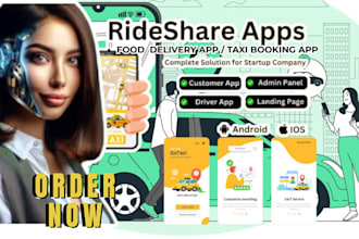 build uber indrive clone rideshare app with drivemond goride cabme code