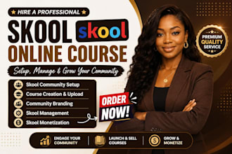 skool community skool online course community skool community manager skool
