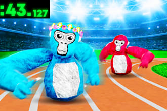 make gorilla tag thumbnails for cheap