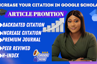 increase citations on google scholar, backdated citations with top rank journals