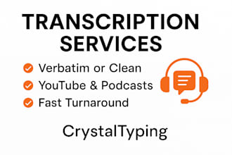 do accurate transcription of youtube videos and interviews