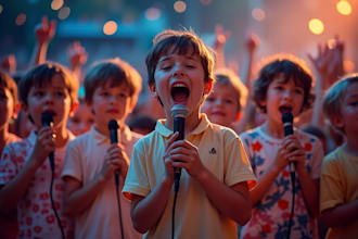 write, produce upbeat childrens music, kid songs, nursery rhymes, kid music