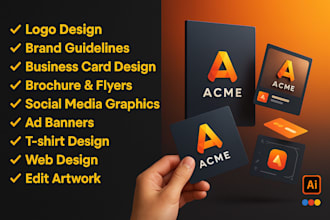 design dynamic brand identity, art direction, graphic design