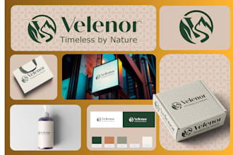 design dynamic brand identity, art direction, logo, and custom graphics