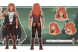 draw a custom dnd character sheet for your oc or anything