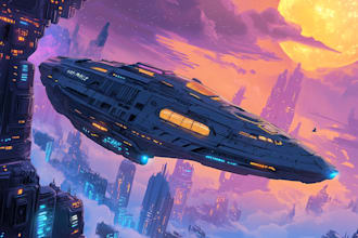 create pixel art scifi backgrounds and scenes for you