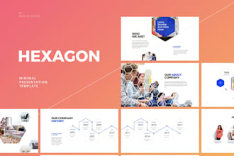 do powerpoint design, template, pitch deck design, keynote, canva presentation