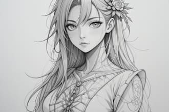 draw d and d character according to your requirement