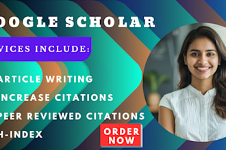 backdate, write and publish article in peer reviewed google scholar index
