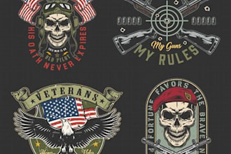 design tactical and military army logo badge patch