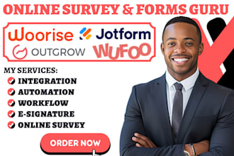 create woorise tally quiz online forms outgrow wufoo integration jotform surveys