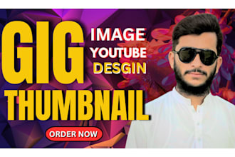 fiverr thumbnail, fiver gig image, gig picture, youtube  thumbnail