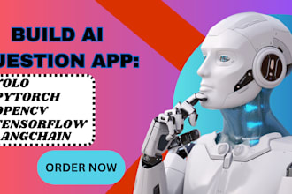 build question answering app ai with langchain pytorch tensorflow yolo opencv ai