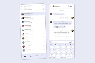 build sms app, messenger app, texting app, tinder clone app,chat app, dating app