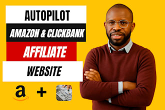 create autopilot amazon affiliate website store with clickbank and autoblog