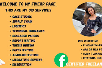 write case studies in management, leadership, communication, and supply chain