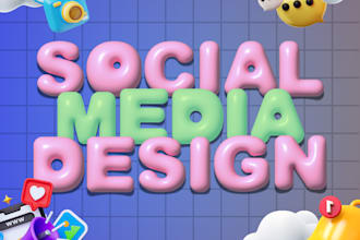 design pro instagram, linkedin and facebook posts, ads