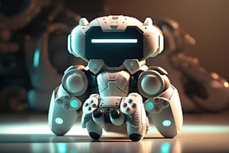 develop ai game bot, game bot, video game bot, cheated bot, ai chatbot, mini bot