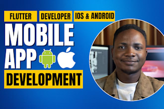 develop custom flutter mobile app for ios android fintech app neobank app