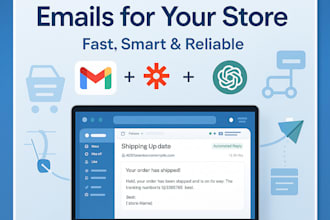automate ecommerce customer emails with zapier and chatgpt