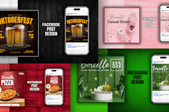 design social media post, banner, podcast, youtube thumbnail