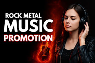 pitch and get your rock or metal music heard by 900 active playlist curators