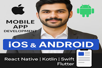 develop ios android apps kotlin java flutter