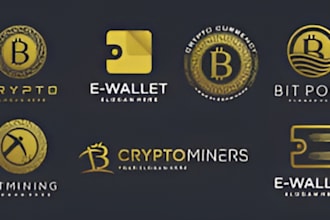 crypto logo tech technology startup saas