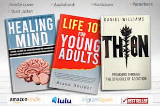 do original book cover design non fiction book cover design in 24hrs